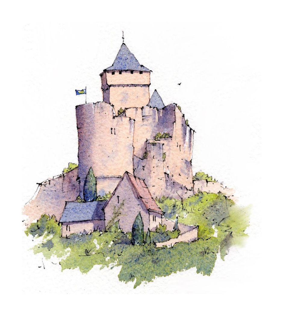 Medieval France in Ink and Watercolour with Matty Burnham