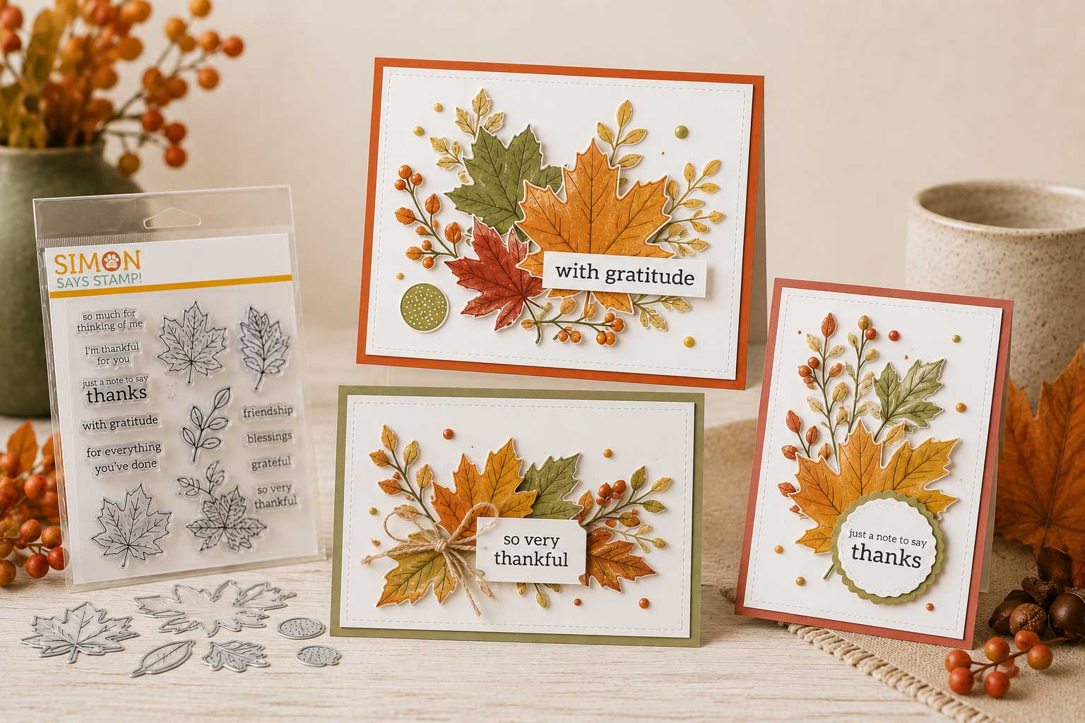 Card Club - Autumn Leaves