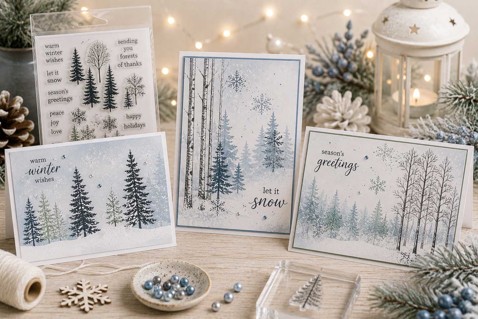 Card Club - Winter Woodland