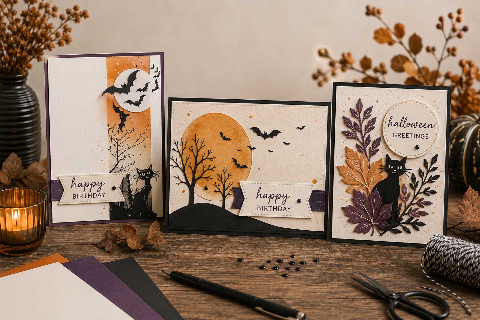 Card Club - Halloween Spookiness