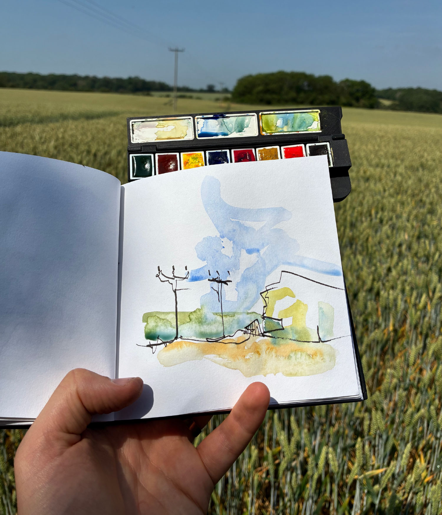 One Day Workshop - Loose Sketching in the Dordogne